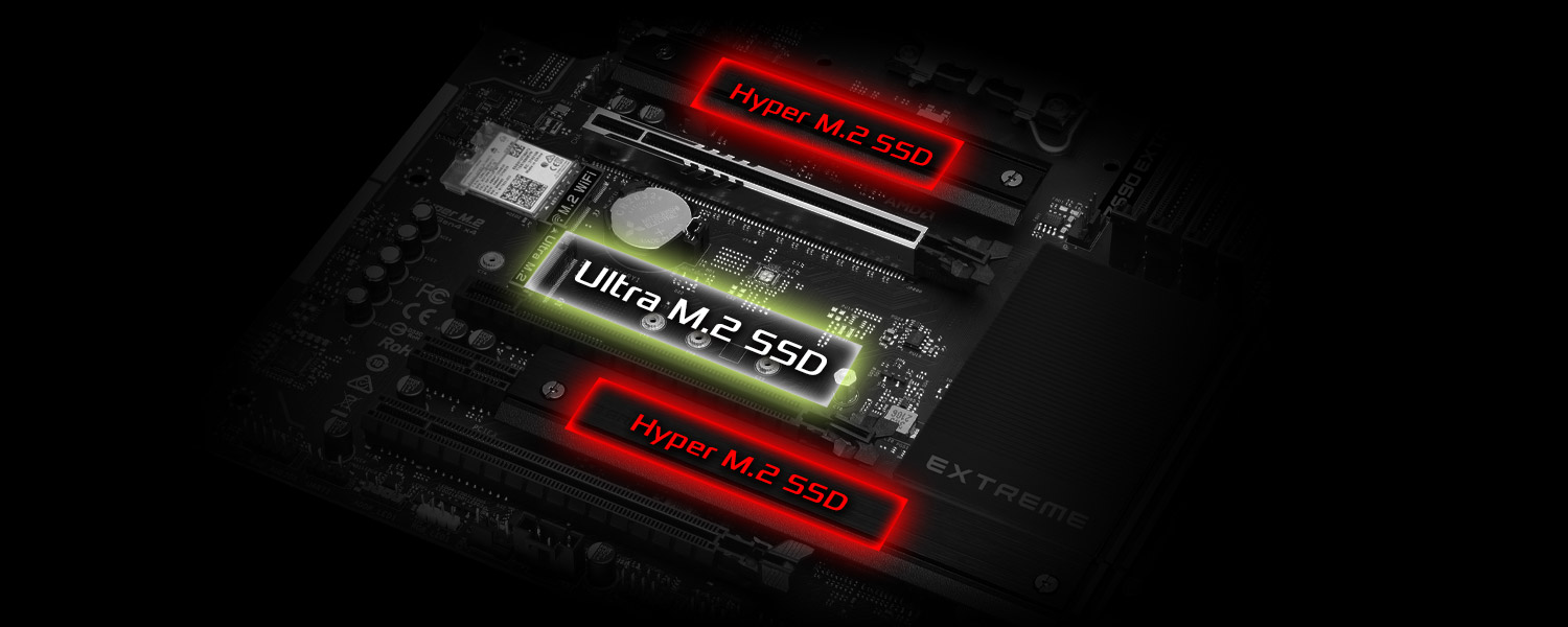 PCIe Gen4 x4 for SSD